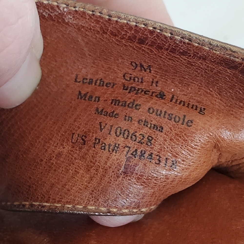 Gentle Souls Metallic Got It Sandals sz 9 - Picture 7 of 11